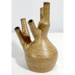 Keramiek olielampje, gesigneerd